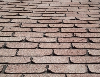 Defective shingles