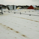Flat roof at Fresh Thyme