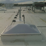 Flat roof at Fresh Thyme
