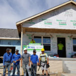 Habitat crew by house