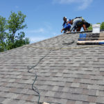 Finishing Habitat roof