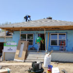 Habitat house in progress