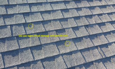 Detailed roofing inspection