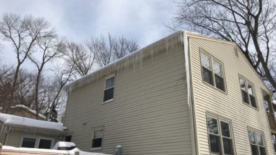 House with icicles