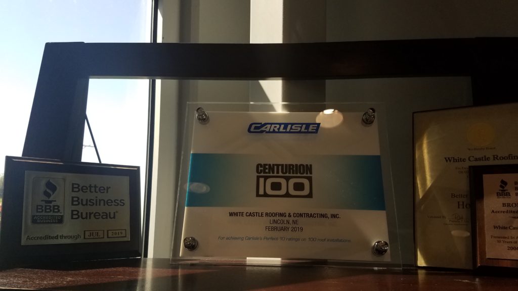 Centurion 100 award plaque