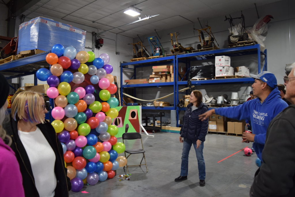 2019 Company Day balloon board